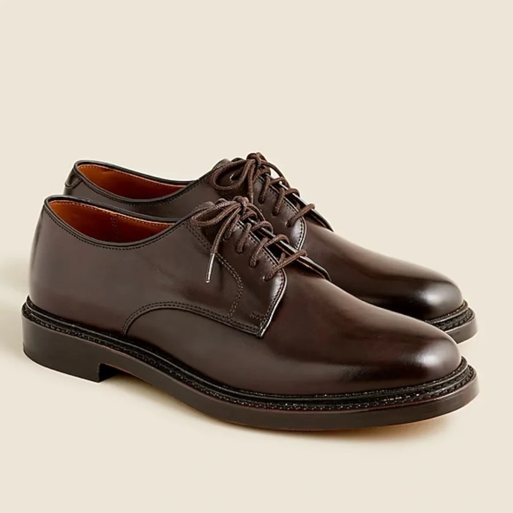 Used J. Crew Ludlow derbys